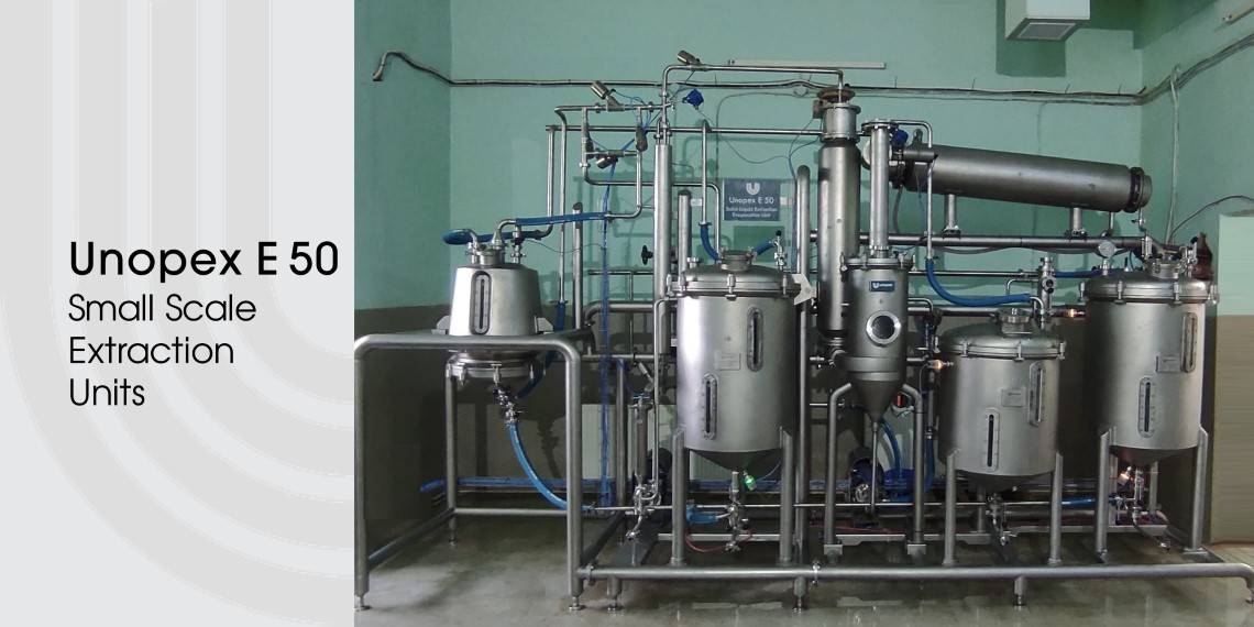 Small Scale Extraction Evaporation Units